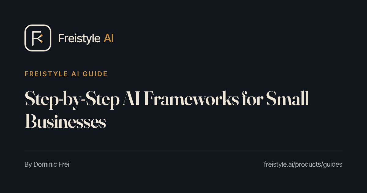 Prompt Design Guide — Write Better AI Prompts | Freistyle AI